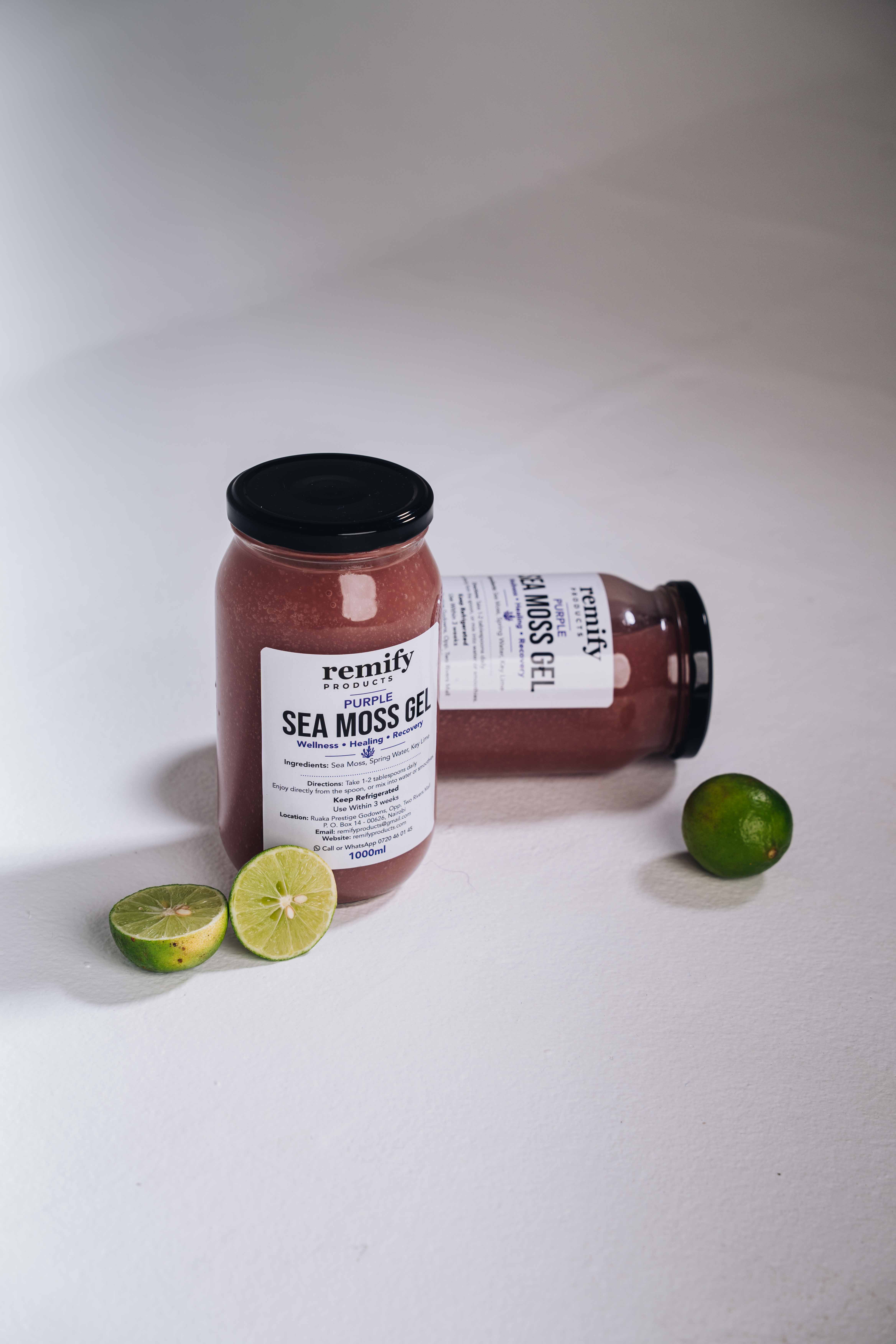 Remify Purple Sea Moss Gel